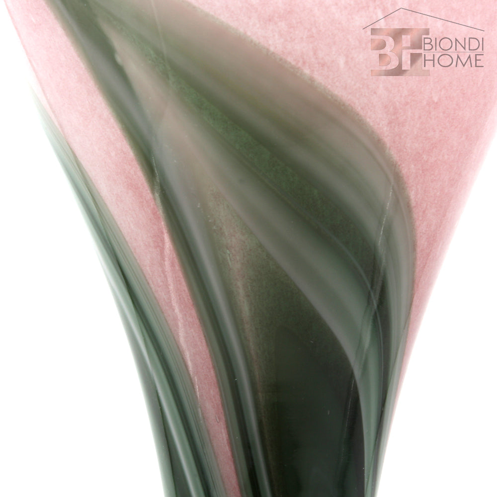 Vaso “TULIPANO ROSA e VERDE” - BIONDI HOME