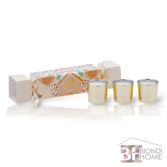 Set 3 Candele Profumate “CARAMELLA”