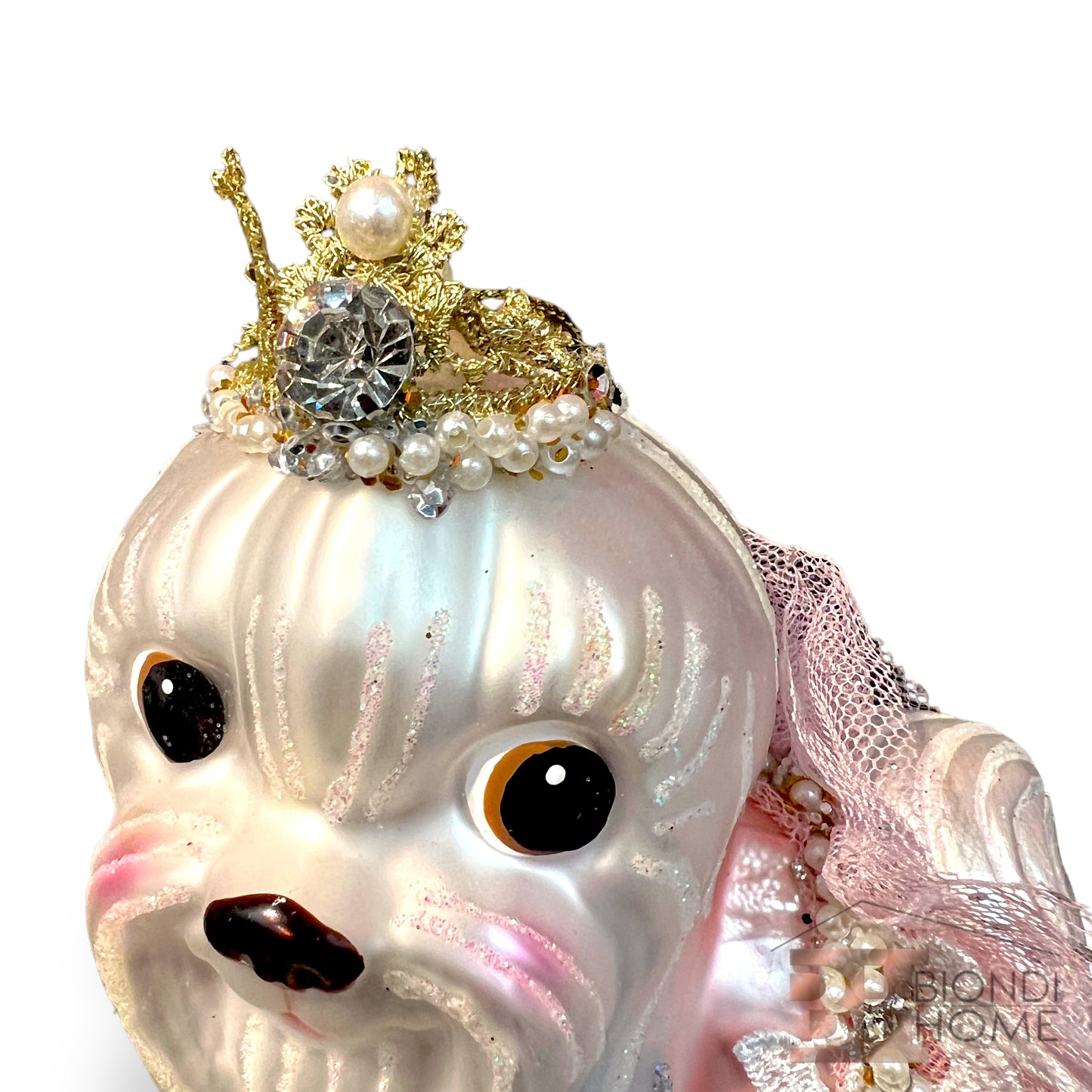 Decoro “MALTESE PRINCESS” in Vetro