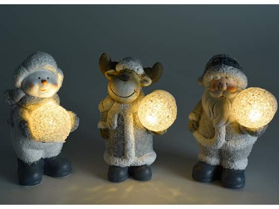 “PERSONAGGIO GHIACCIATO” con LED