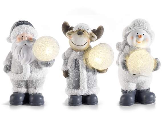 “PERSONAGGIO GHIACCIATO” con LED