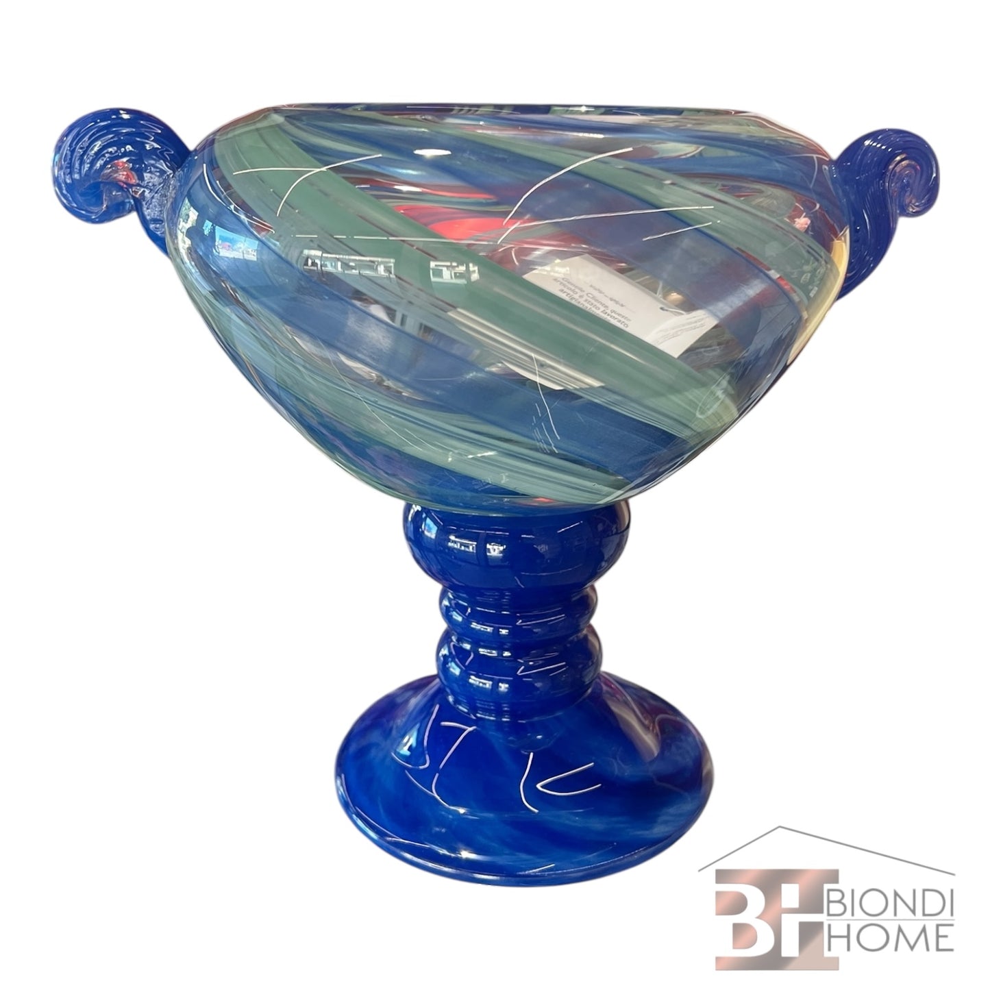 Vaso “VORTICE BLU”