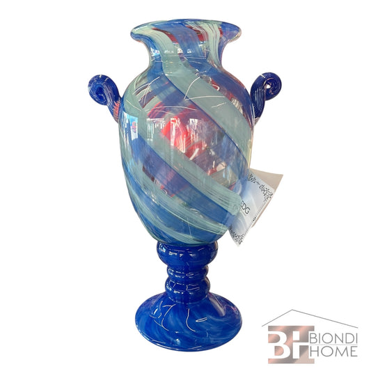 Vaso “VORTICE BLU”