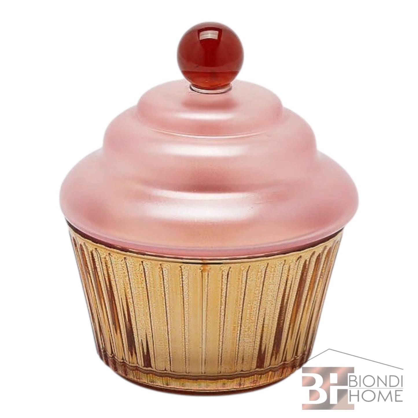 Candela Profumata “CUPCAKE  VETRO”
