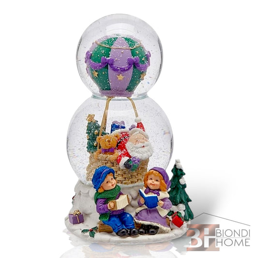 Sfera Acqua + Carillon “MONGOLFIERA”