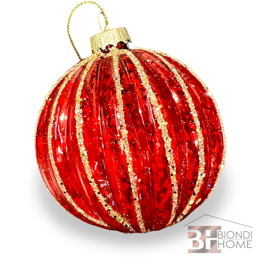 Pallina Natale “SIPARIO VETRO”