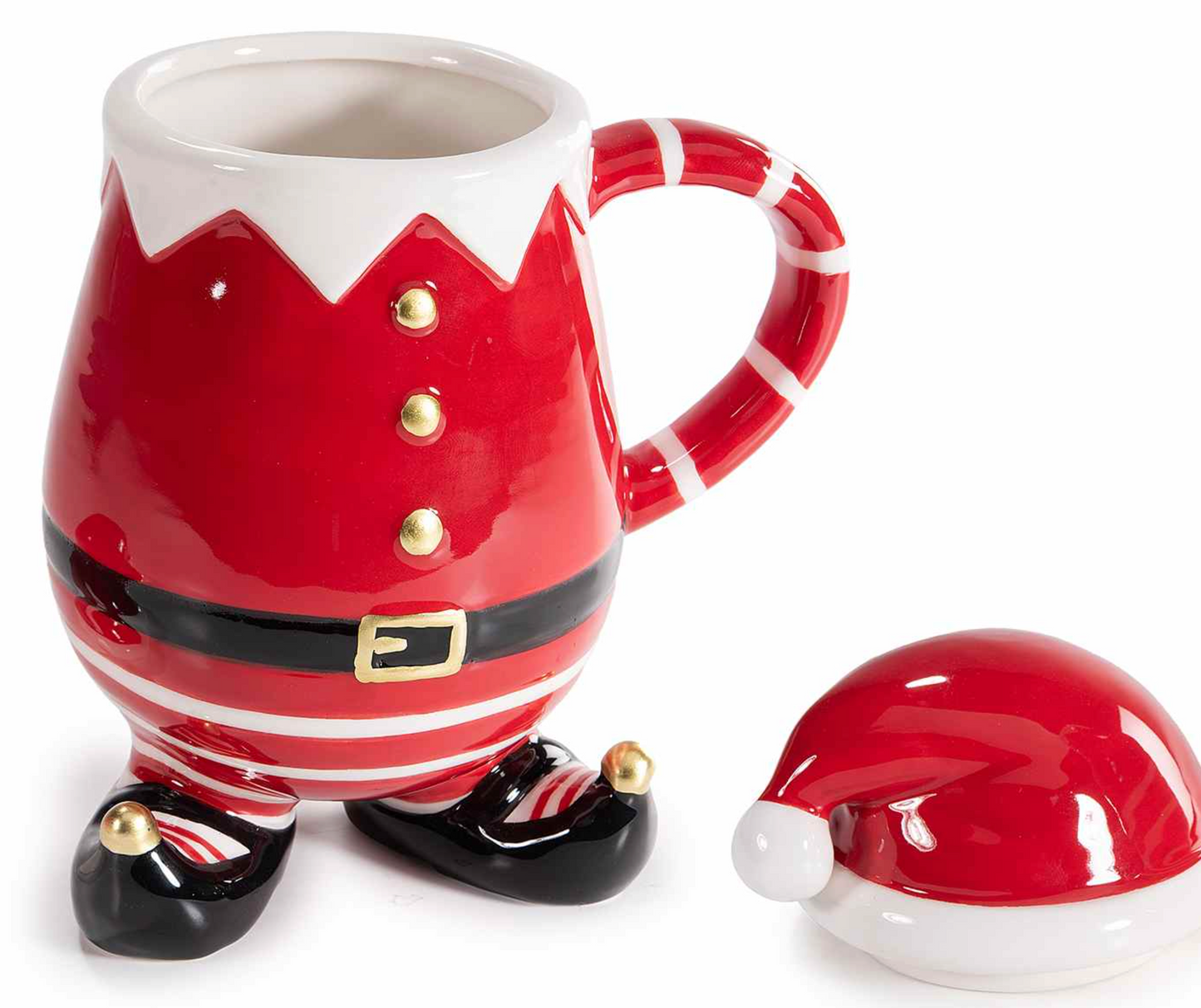Tazza con Coperchio “ELFO NATALE”