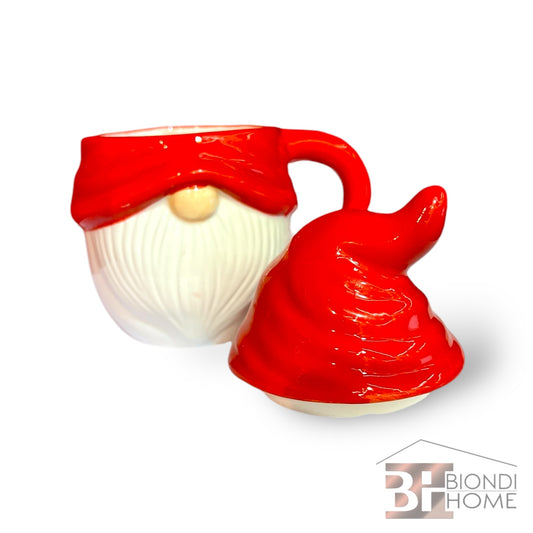 Tazza con Coperchio “BABBOMATTO”
