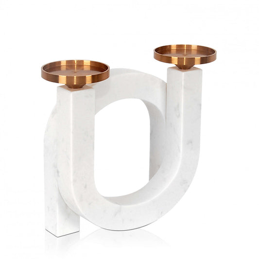 Candeliere Doppio “DOUBLE U” - BIONDI HOME