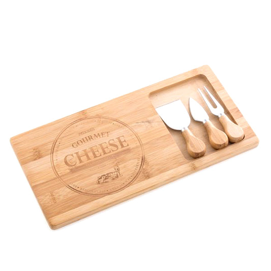 Tagliere “BAMBU’ CHEESE” (4pz) - BIONDI HOME