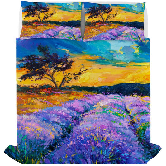 Parure Letto “LAVANDA” - 100% Cotone