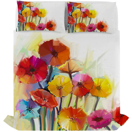 Parure Letto “PAPAVERI NEW” - 100% Cotone