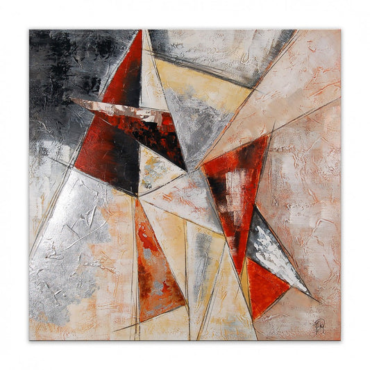 Quadro “ASTRATTO TRIANGOLI 2” - BIONDI HOME