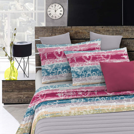 Completo Letto “LOVE SPRING” - Microfibra (3 misure) - BIONDI HOME