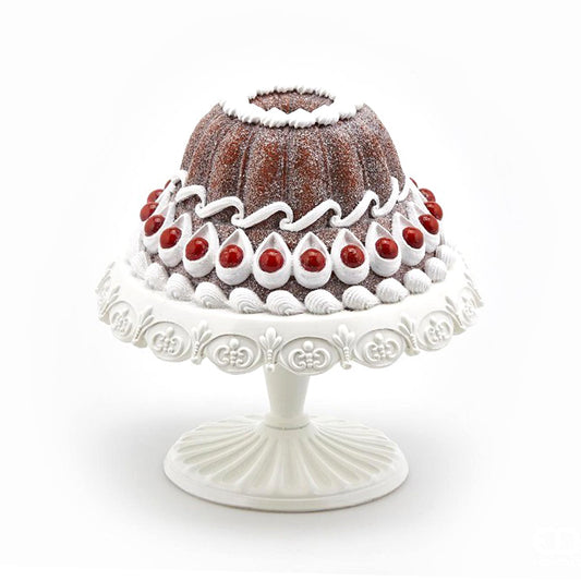 “TORTA NATALIZIA” Con Alzata - BIONDI HOME