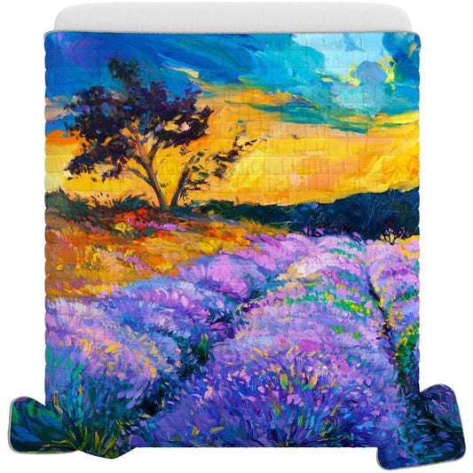 Trapuntino “LAVANDA" Matrimoniale 260x270cm