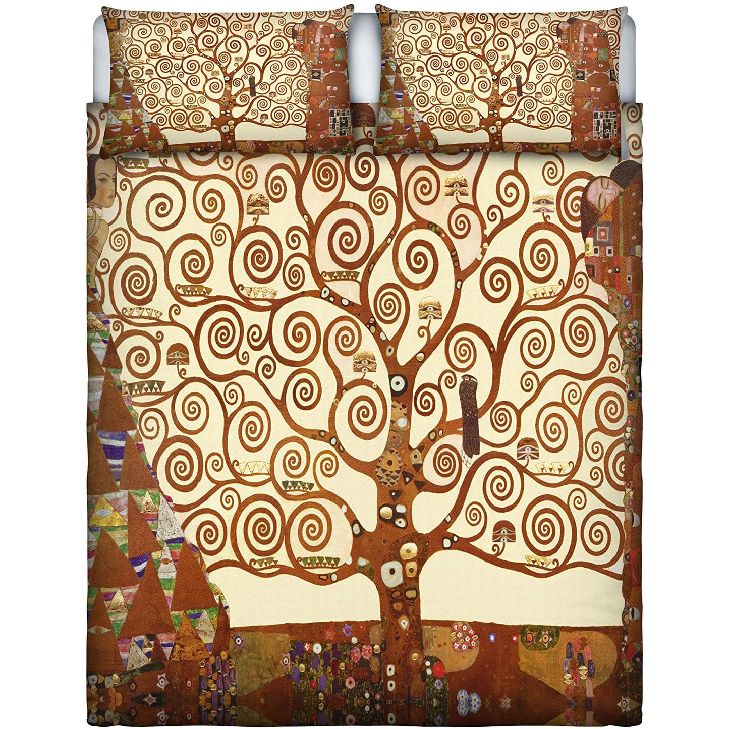 Parure Letto “ALBERO DELLA VITA” - 100% Cotone - BIONDI HOME