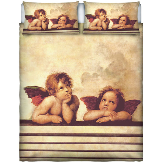 Parure Letto “ANGELI” - 100% Cotone - BIONDI HOME