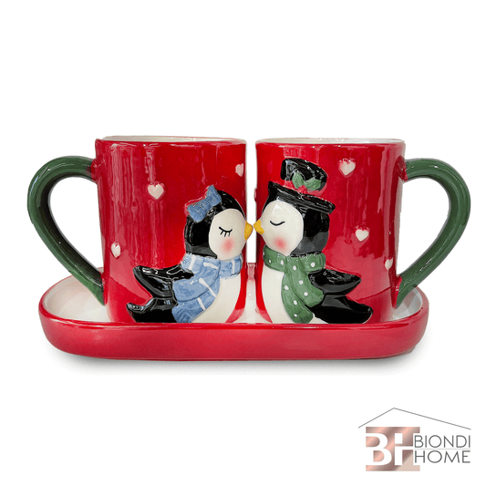 Coppia Tazze “PINGU BACIO”