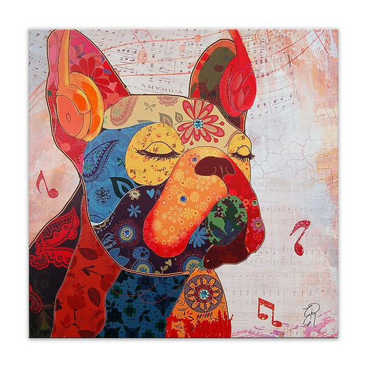 Quadro “BULLDOG FRANCESE 2” - BIONDI HOME