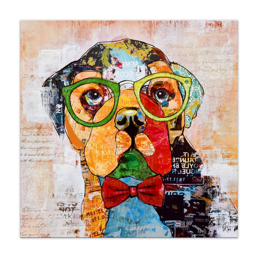 Quadro “LABRADOR OCCHIALI” - BIONDI HOME