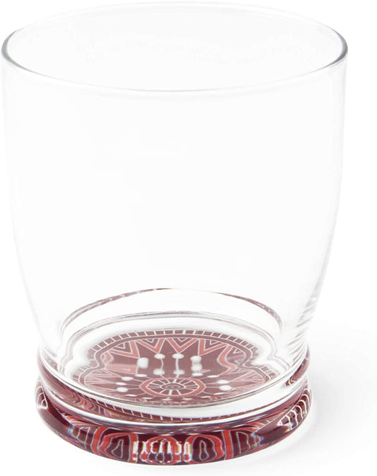 Bicchiere Acqua “MANDALA RED” (6pz)