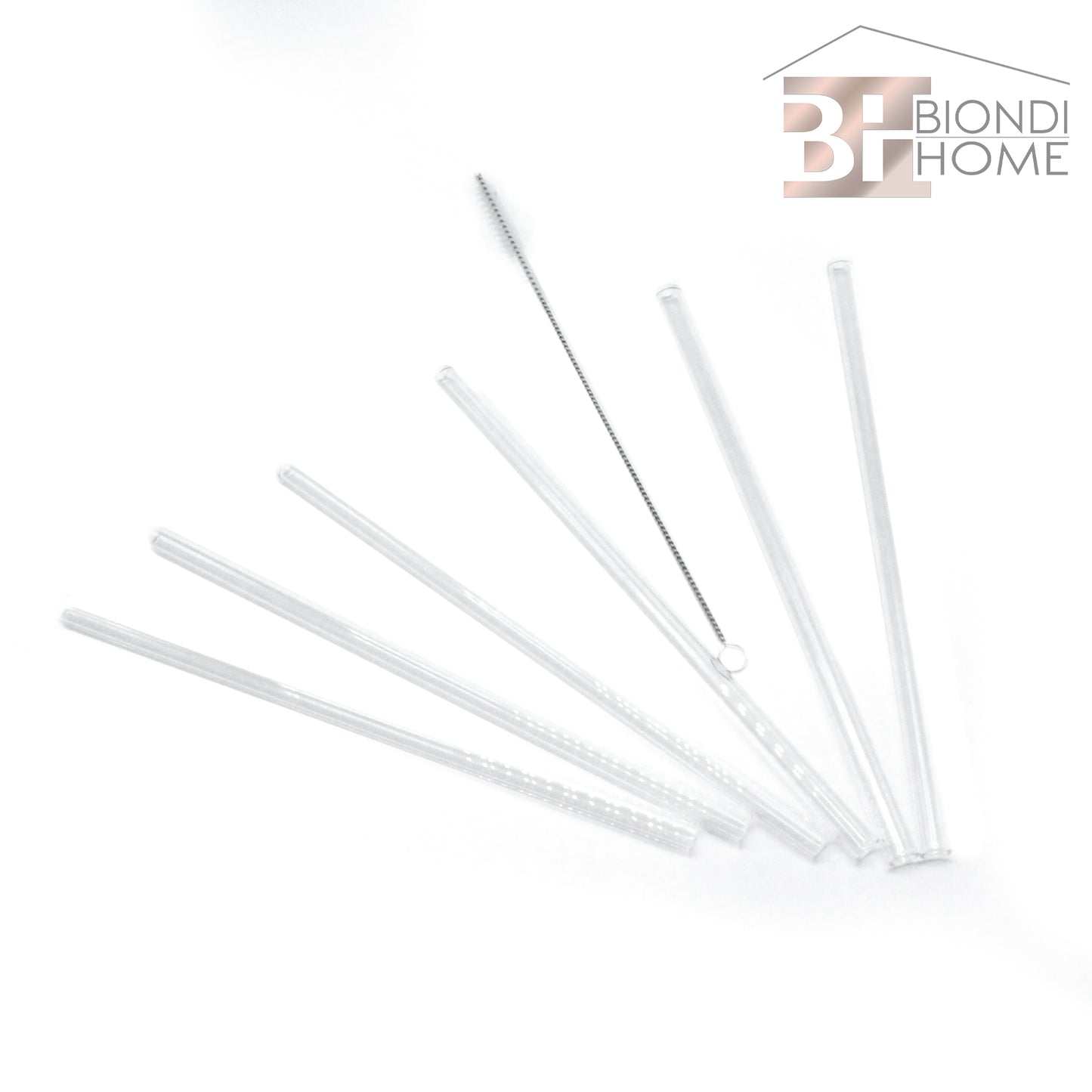 Cannuccia Vetro “SLURP” (6pz) - BIONDI HOME