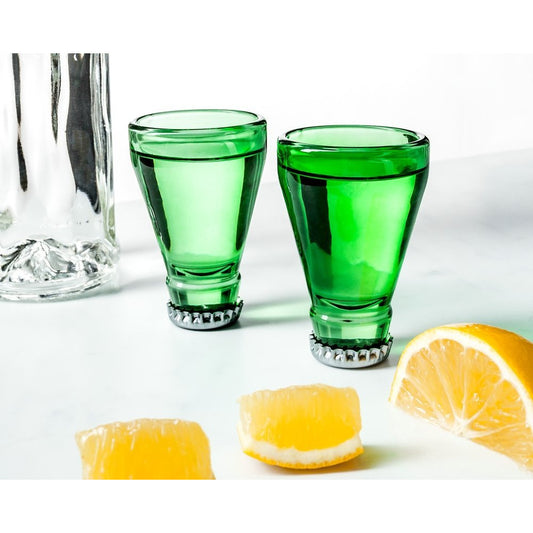 Set Bicchierini “COLLO BOTTIGLIA” (2pz) - BIONDI HOME