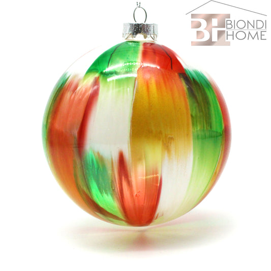 Pallina Natale “PAINTED” - BIONDI HOME