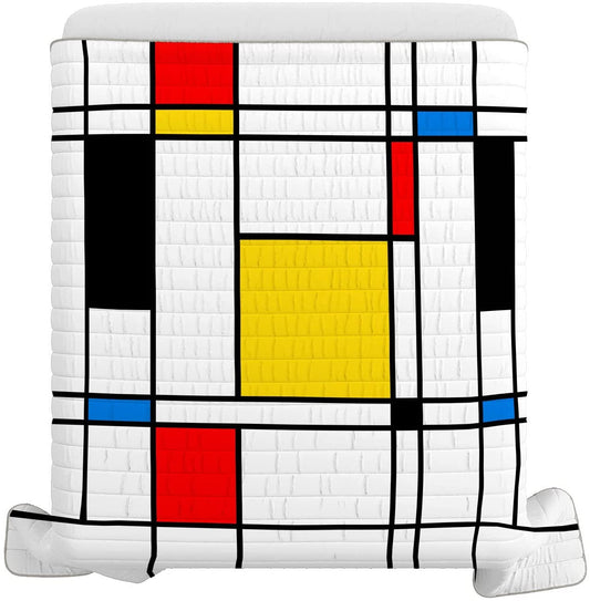Trapuntino “MONDRIAN” Matrimoniale 260x270cm