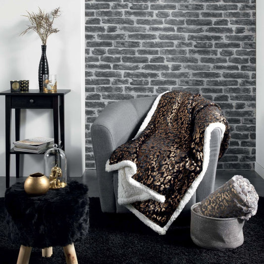 Plaid “LEOPARDO” - BIONDI HOME