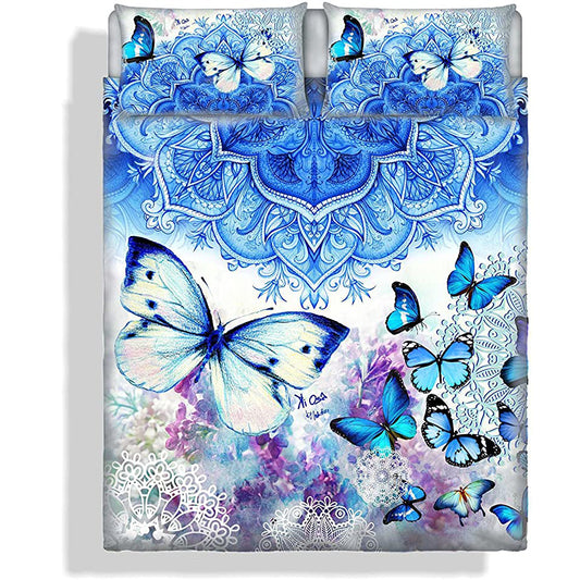 Parure Letto “BUTTERFLY” - Microfibra - BIONDI HOME