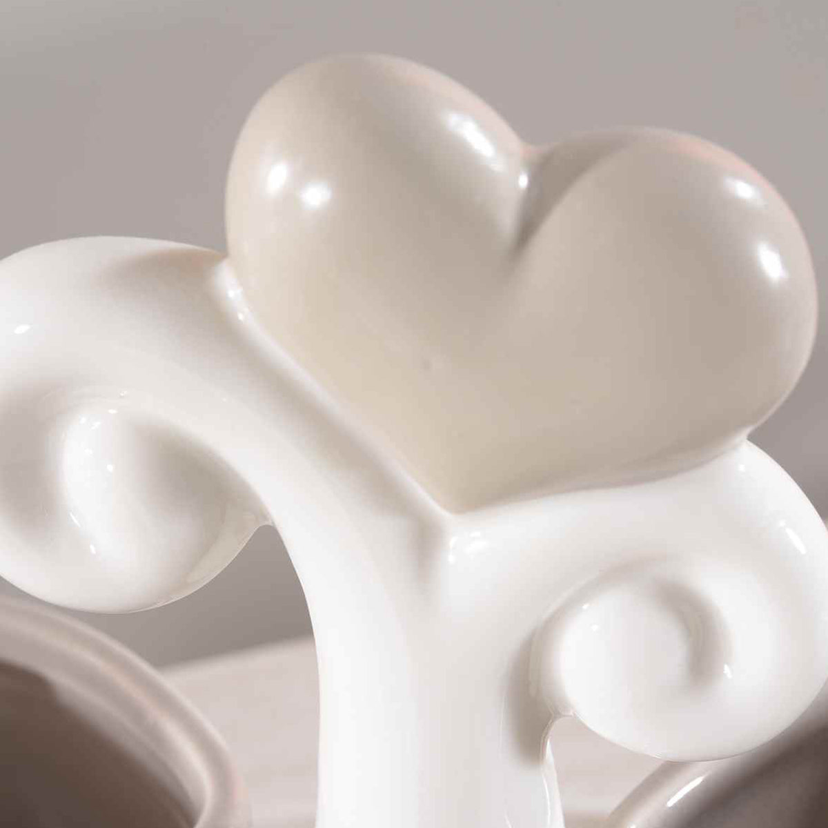 Tazzine “PER SEMPRE” (2pz + vassoio) - BIONDI HOME