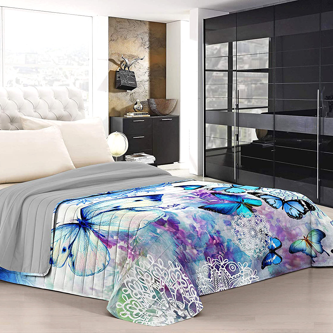 Trapuntino Estivo “BUTTERFLY” - BIONDI HOME