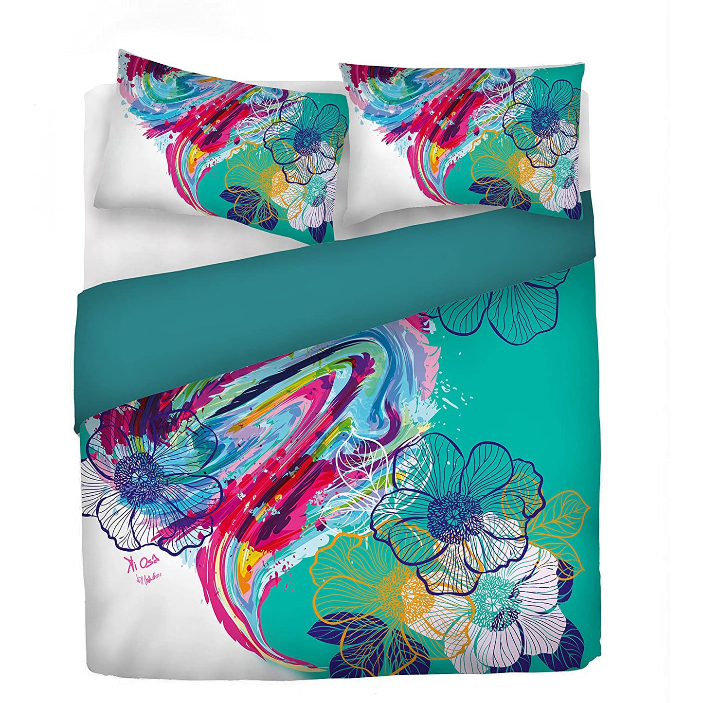 Copripiumino “GREEN FASHION” (+2 federe) - BIONDI HOME