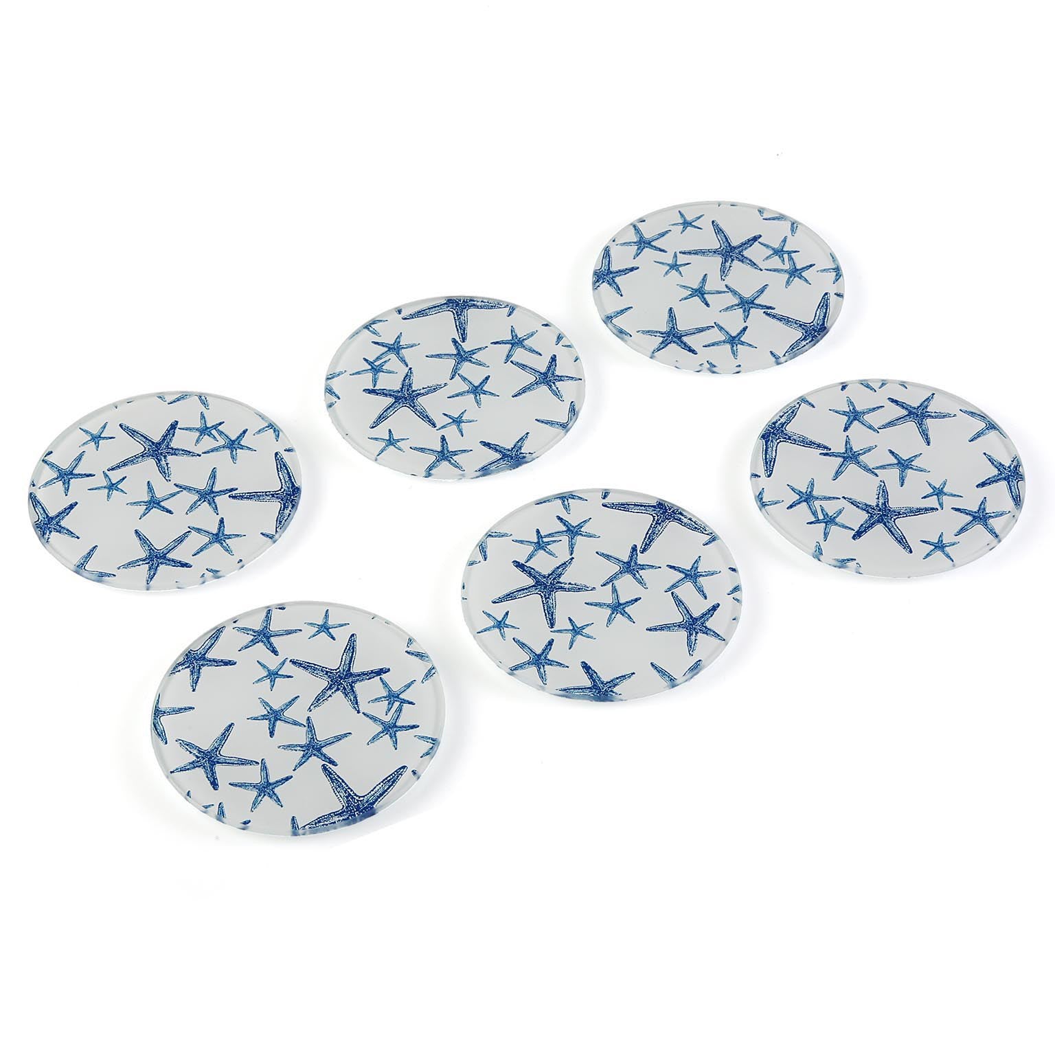 Tazza Cappuccino + Sottobicchiere “MARINA” (2pz + 2pz) - BIONDI HOME
