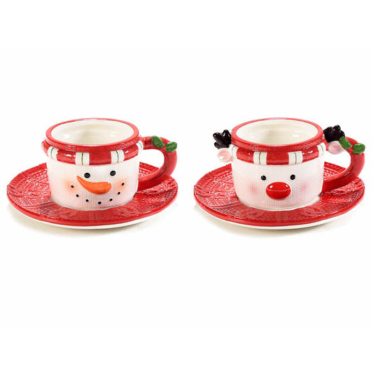 Coppia Tazze “PUPAZZO” (2pz) - BIONDI HOME