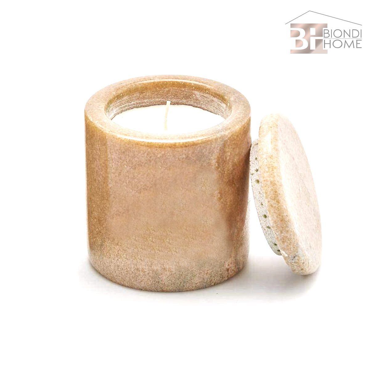 Barattolo “STONE” + Candela Profumata - BIONDI HOME