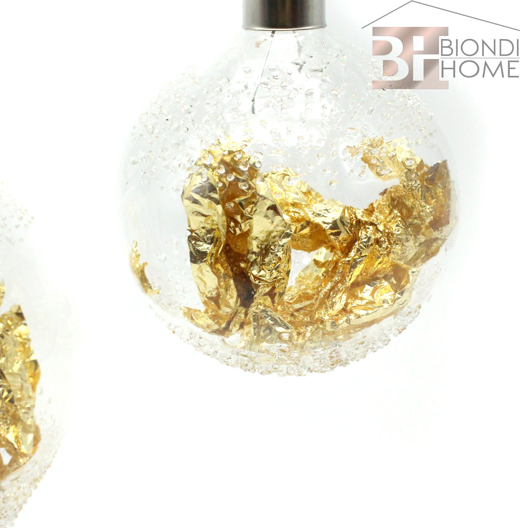 Palline Natale “CHIC” (2pz) - BIONDI HOME