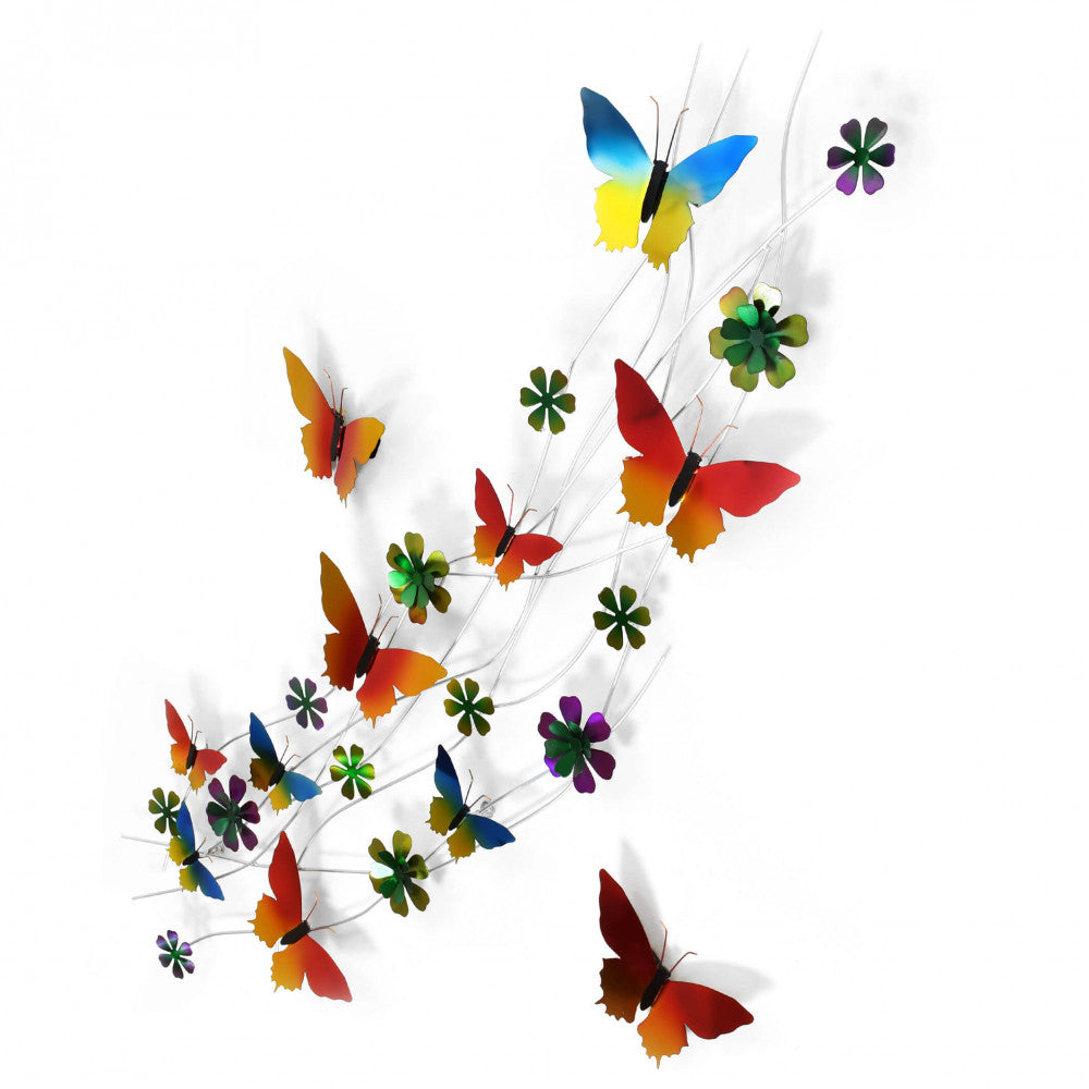 Decoro da Parete "FARFALLE COLOR"