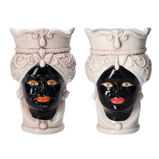 Vaso "TESTA DI MORO ANTICATO”