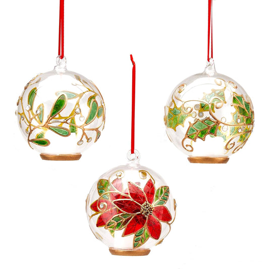 Pallina Natale “GLASS LIGHT” - BIONDI HOME