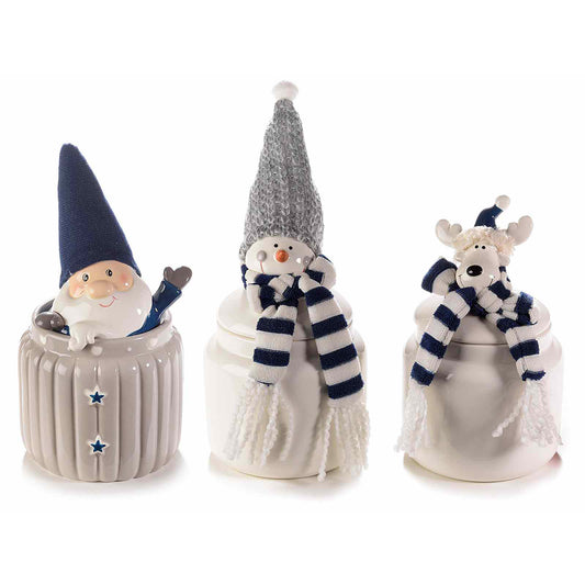 Barattolo “BLU CHRISTMAS” - BIONDI HOME