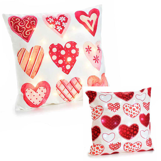 Cuscino “LIGHT LOVE” + LED - BIONDI HOME