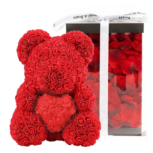Orsacchiotto “INNAMORATO” - Rosso Cuore Rosso - BIONDI HOME