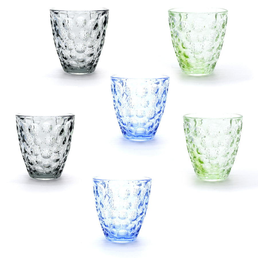 Bicchiere “BUBBLE” (6pz) - BIONDI HOME