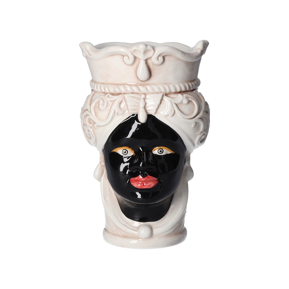 Vaso "TESTA DI MORO ANTICATO”