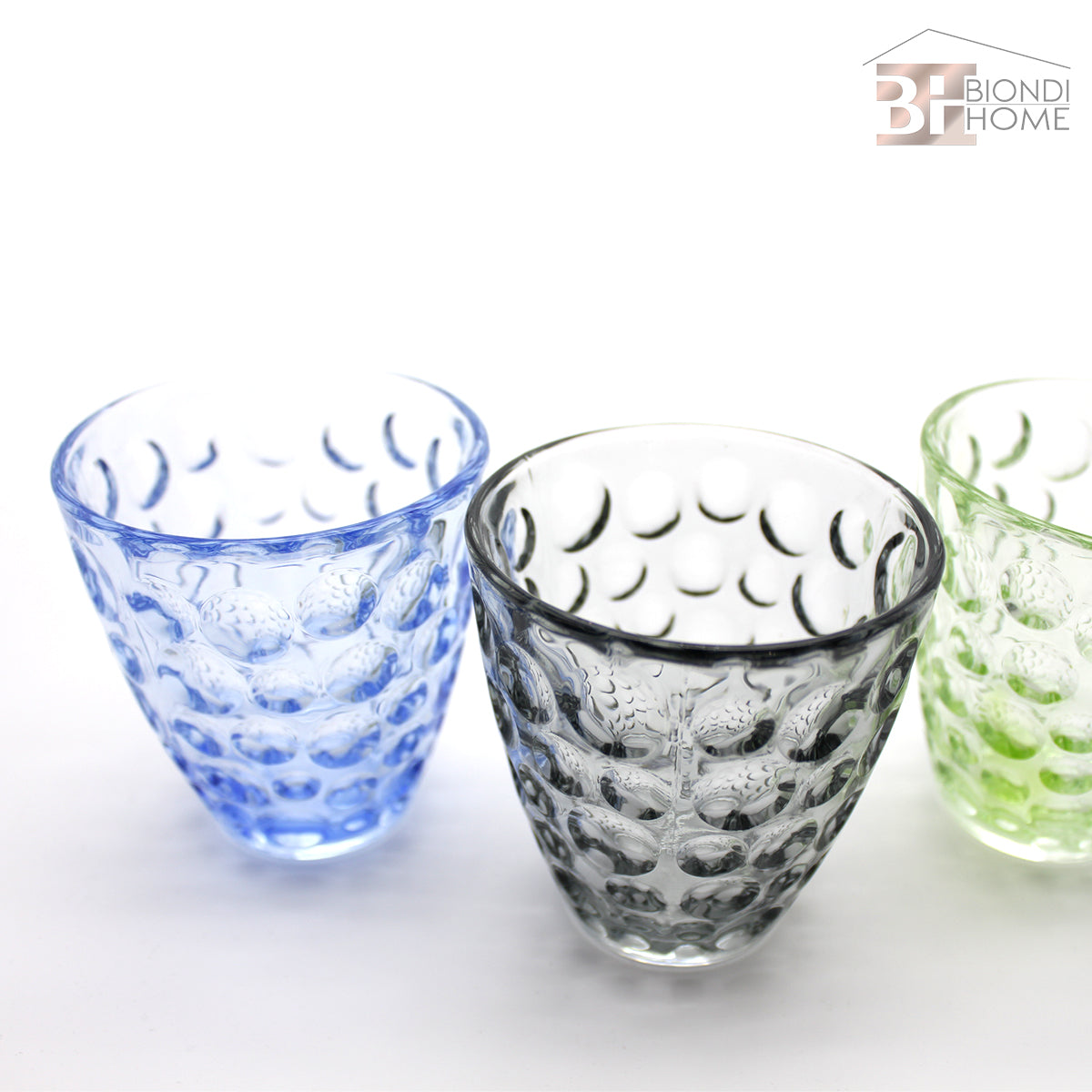 Bicchiere “BUBBLE” (6pz) - BIONDI HOME