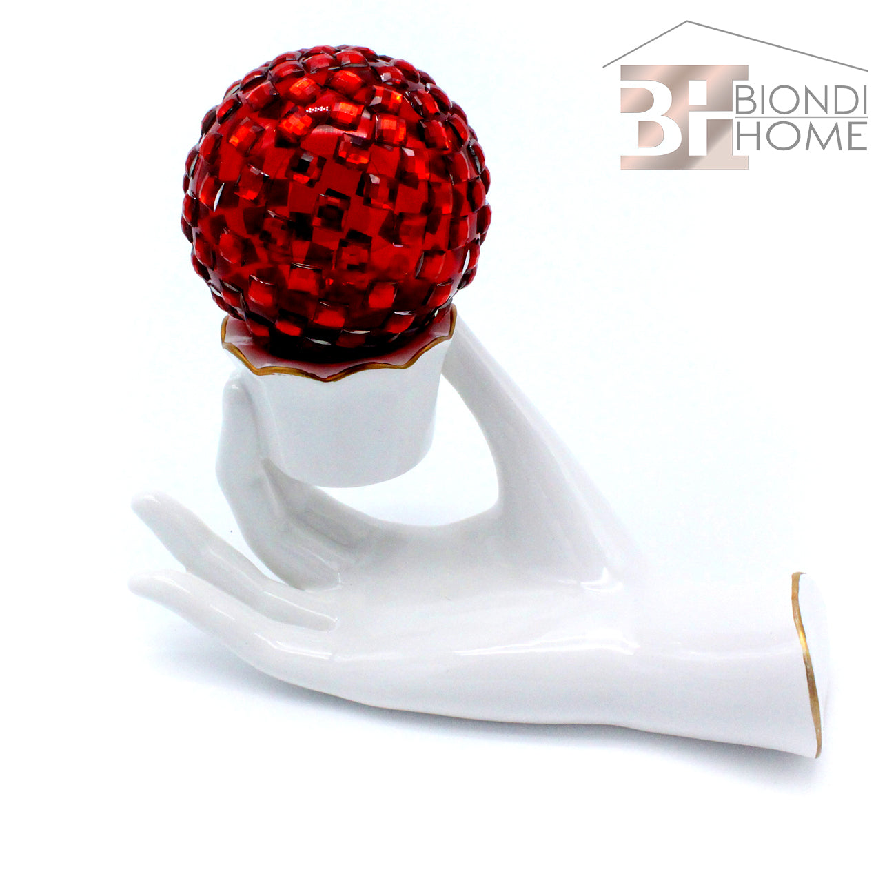 Portacandela “HAND” - BIONDI HOME