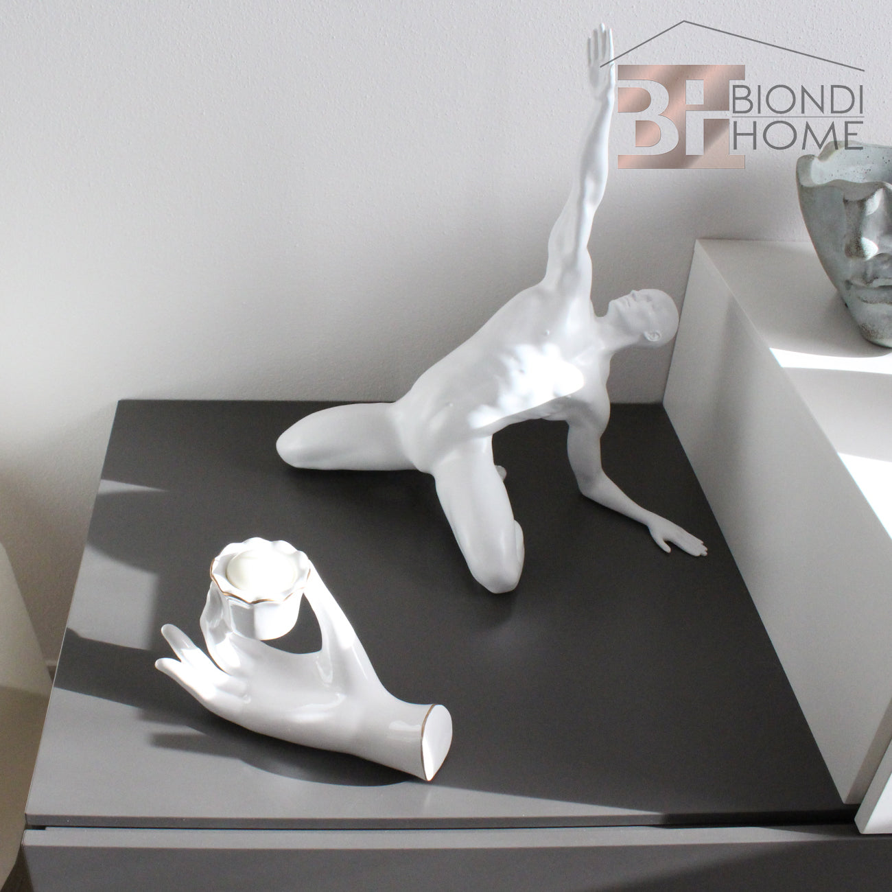 Portacandela “HAND” - BIONDI HOME